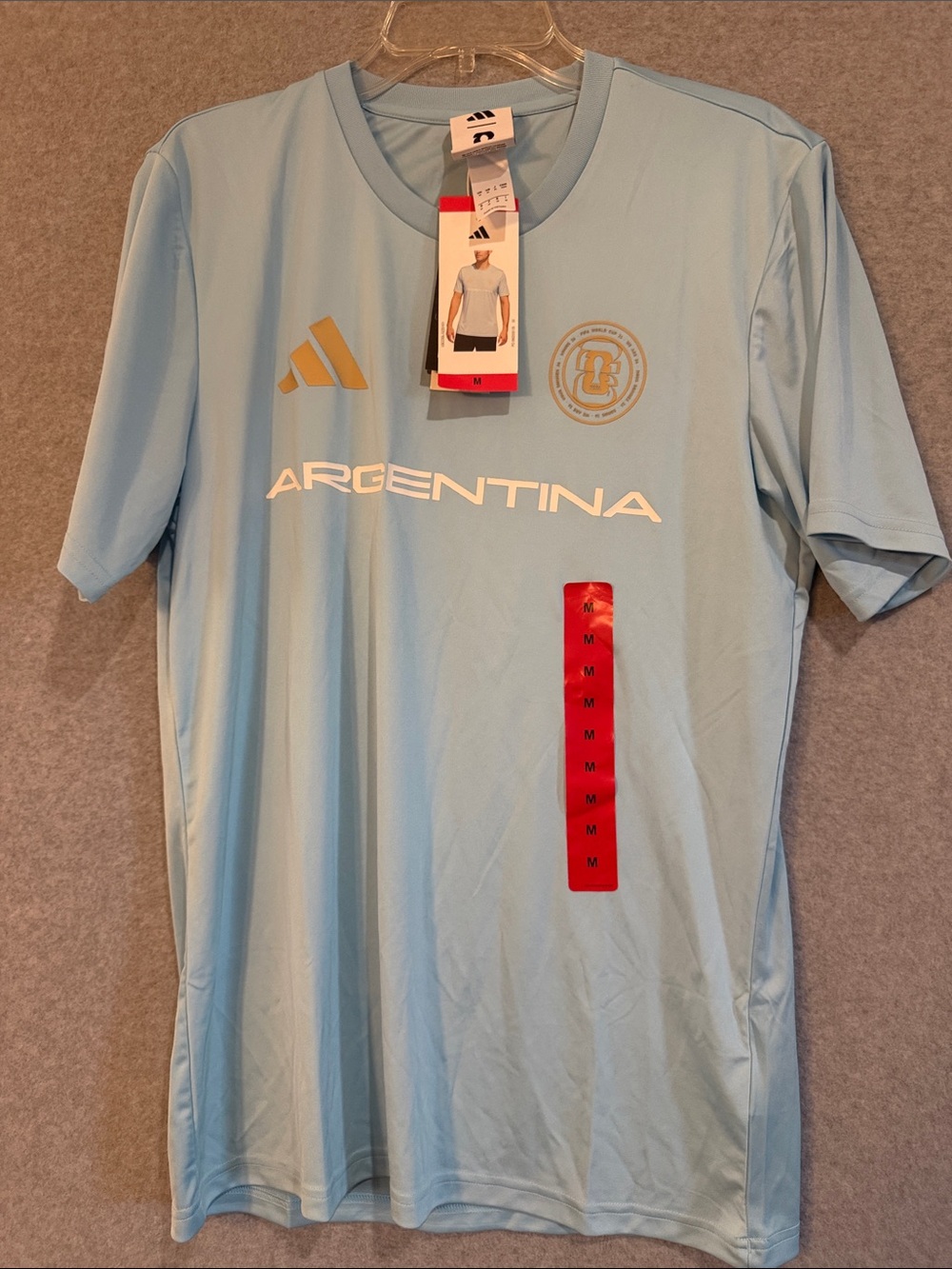 Argentina Short-Sleeve FIFA Soccer Tshirt